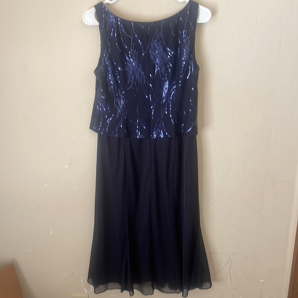 NEW Alex Evenings Mother of the Bride Dress with Chiffon Skirt! 6P